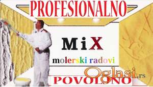 MOLERSKO Farbarski i Fasaderski Radovi Profesionalno - POVOLJNO